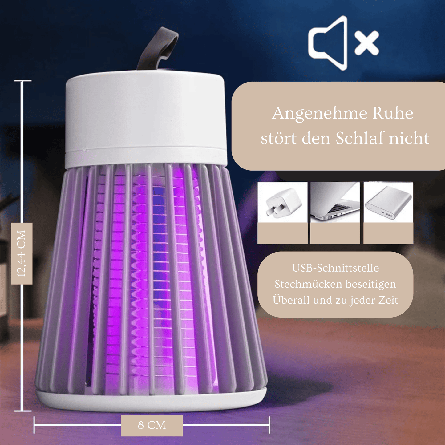 Elektrische Fliegenfalle