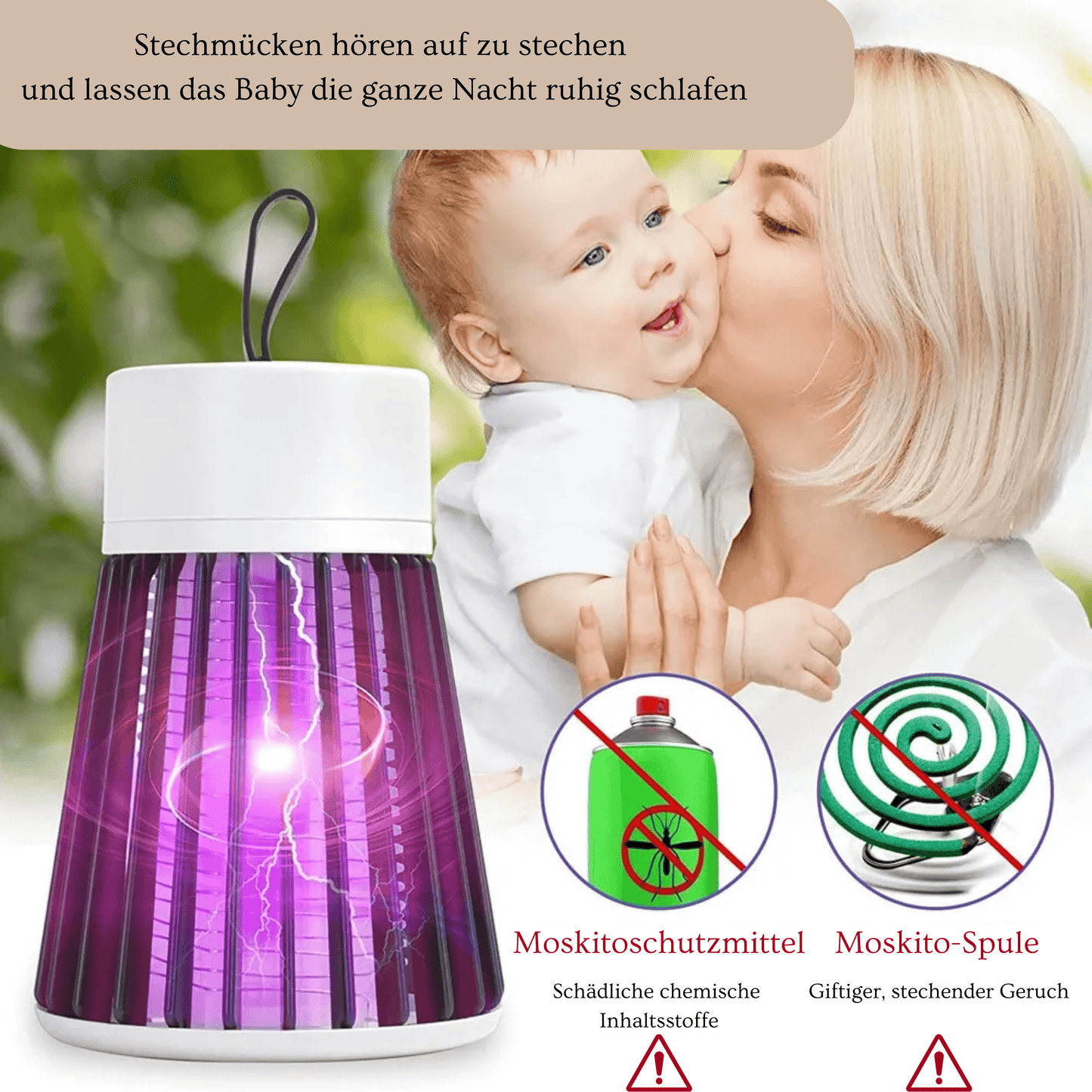 Elektrische Fliegenfalle