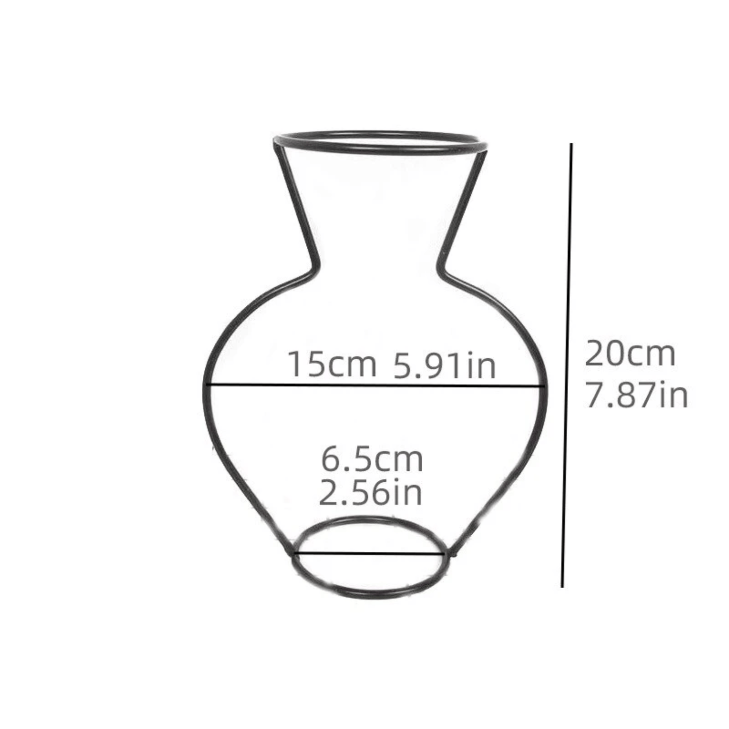 Luxuriöse Rahmen-Vase